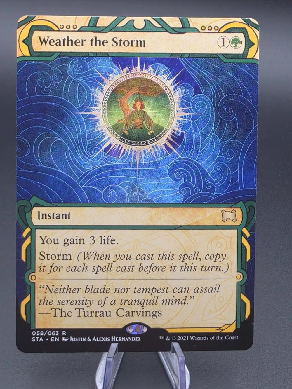 Weather the Storm 58 Rare Strixhaven: Mystical Archives Magic: The Gathering NM